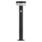 Preview: Emos LED Solar-Wegeleuchte Terion 2W warmweiss 3000K Bewegungsmelder Akku IP44 Anthrazit Edelstahl 12,5x12,5cm ZGJ0B4S