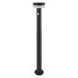 Preview: Emos LED Solar-Wegeleuchte Terion 2W warmweiss 3000K Bewegungsmelder Akku IP44 Anthrazit Edelstahl 12,5x12,5cm ZGJ0F4S