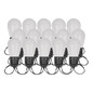 Preview: Emos LED Lichterkette GoSmart Party RGBIC 12W WiFi IP65 Schwarz ZIW17FR
