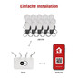 Preview: Emos LED Lichterkette GoSmart Party RGBIC 12W WiFi IP65 Schwarz ZIW17FR