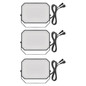 Preview: Emos LED Außenstrahler Set GoSmart Starter-Set RGBIC 3-teilig 14W CCT warm-/tageslichtweiss 3000K/6500K dimmbar WiFi IP65 Schwarz ZIW184R