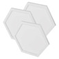 Preview: Emos LED Leuchtenset GoSmart Hexagon Erweiterungsset RGBIC 3-teilig 1,8W dimmbar WiFi Weiß ZIW223R