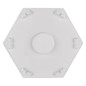Preview: Emos LED Leuchtenset GoSmart Hexagon Erweiterungsset RGBIC 3-teilig 1,8W dimmbar WiFi Weiß ZIW223R