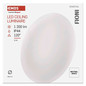 Preview: Emos LED Deckenleuchte Fioni 12W neutralweiss 4000K IP44 Weiß Stahl Ø25,5cm ZM1120
