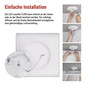 Preview: Emos LED Anbauleuchte, Deckenleuchte Flori 18W neutralweiss 4000K Weiß 29x29cm ZM1402