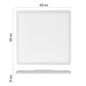 Preview: Emos LED Anbauleuchte, Deckenleuchte Flori 22W neutralweiss 4000K Weiß 42x42cm ZM1403