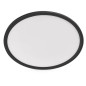 Preview: Emos LED Anbauleuchte, Deckenleuchte Flori 22W neutralweiss 4000K Schwarz Ø42cm ZM1405