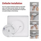 Preview: Emos LED Anbauleuchte, Deckenleuchte Flori 18W neutralweiss 4000K Schwarz 29x29cm ZM1406