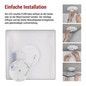 Preview: Emos LED Anbauleuchte, Deckenleuchte Flori 22W neutralweiss 4000K Schwarz 42x42cm ZM1407