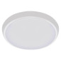 Preview: Emos LED Deckenleuchte Fleri 20W einstellbar CCT warm-/neutral-/tageslichtweiss 3000K/4000K/6500K Bewegungsmelder IP65 Weiß Ø30cm ZM3012