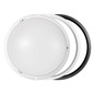 Preview: Emos LED Wandleuchte Zuri 14W warmweiss 3000K IP54 Schwarz Weiß Ø21,5cm ZM3130