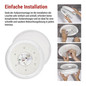 Preview: Emos LED Deckenleuchte Tivi 12,5W neutralweiss 4000K Bewegungsmelder IP44 Weiß Stahl Ø38cm ZM3408M