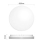 Preview: Emos LED Deckenleuchte Tori 24W warmweiss 3000K IP54 Weiß Ø33cm ZM4122