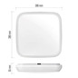 Preview: Emos LED Deckenleuchte Dori 18W neutralweiss 4000K IP54 Weiß 28x28cm ZM4313