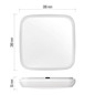 Preview: Emos LED Deckenleuchte Dori 24,5W neutralweiss 4000K IP54 Weiß 28x28cm ZM4314