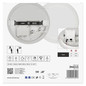 Preview: Emos LED Deckenleuchte Dori Evo 24W einstellbar neutralweiss 4000K IP65 Weiß Ø28cm ZM4315