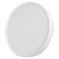 Preview: Emos LED Anbauleuchte, Deckenleuchte Rori 17W CCT warm-/neutralweiss 2700K/3500K/4000K Bewegungsmelder Weiß Stahl Ø31cm ZM4400