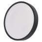 Preview: Emos LED Anbauleuchte, Deckenleuchte Rori 17W CCT warm-/neutralweiss 2700K/3500K/4000K Bewegungsmelder Schwarz Stahl Ø31cm ZM4401