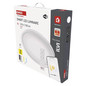 Preview: Emos LED Deckenleuchte GoSmart 45W CCT warm-/tageslichtweiss 2700K/6500K dimmbar Fernbedienung WiFi Weiß Stahl Ø50cm ZM5192