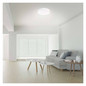 Preview: Emos LED Deckenleuchte GoSmart 45W CCT warm-/tageslichtweiss 2700K/6500K dimmbar Fernbedienung WiFi Weiß Stahl Ø50cm ZM5192