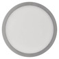 Preview: Emos LED Anbauleuchte, Deckenleuchte Nexxo 12,5W CCT warm-/neutralweiss 3000K/3500K/4000K Nickel poliert Stahl Ø17cm ZM5233
