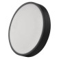 Preview: Emos LED Anbauleuchte, Deckenleuchte Nexxo 28,5W CCT warm-/neutralweiss 3000K/3500K/4000K Schwarz Stahl Ø30cm ZM5353