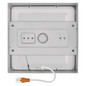 Preview: Emos LED Anbauleuchte, Deckenleuchte Nexxo 12,5W neutralweiss 4000K Weiß Stahl 17x17cm ZM6135