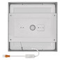Preview: Emos LED Anbauleuchte, Deckenleuchte Nexxo 21W CCT warm-/neutralweiss 3000K/3500K/4000K Weiß Stahl 22,5x22,5cm ZM6143