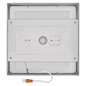 Preview: Emos LED Anbauleuchte, Deckenleuchte Nexxo 21W neutralweiss 4000K Weiß Stahl 22,5x22,5cm ZM6145