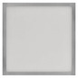 Preview: Emos LED Anbauleuchte, Deckenleuchte Nexxo 21W CCT warm-/neutralweiss 3000K/3500K/4000K Nickel poliert Stahl 22,5x22,5cm ZM6243