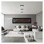 Preview: Emos LED Anbauleuchte, Deckenleuchte Nexxo 12,5W CCT warm-/neutralweiss 3000K/3500K/4000K Schwarz Stahl 17x17cm ZM6333