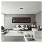 Preview: Emos LED Anbauleuchte, Deckenleuchte Nexxo 21W CCT warm-/neutralweiss 3000K/3500K/4000K Schwarz Stahl 22,5x22,5cm ZM6343