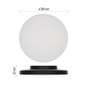 Preview: Emos LED Anbauleuchte, Deckenleuchte Dioni 15W CCT warm-/neutral-/tageslichtweiss 3000K/4000K/5700K IP55 Schwarz Ø28cm ZM7153