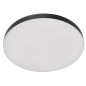 Preview: Emos LED Anbauleuchte, Deckenleuchte Dioni 32W CCT warm-/neutral-/tageslichtweiss 3000K/4000K/5700K IP55 Schwarz Ø41cm ZM7155