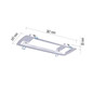 Preview: Emos LED Notleuchte Weiß 39x15cm ZN1111