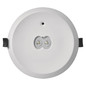 Preview: Emos LED Notleuchte Orsu 6W neutralweiss 5000K Akku Weiß Ø14cm ZN1320