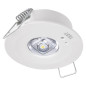 Preview: Emos LED Notleuchte Orsu 1W tageslichtweiss 6500K Akku Weiß Ø5cm ZN1330