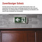 Preview: Emos LED Notleuchte Nessi 4W tageslichtweiss 6500K Akku IP66 Weiß 25x12cm ZN2130