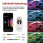 Preview: Emos LED Streifen RGB 11W CCT warm-/tageslichtweiss 2700K/6500K WiFi 200cm ZPW218R