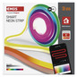 Preview: Emos LED Streifen GoSmart RGBIC 23W dimmbar WiFi Weiß 300cm ZPW313I