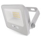 Preview: Emos LED Fluter Glaro 10W neutralweiss 4000K IP65 Weiß Aluminium ZS2214W