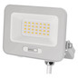 Preview: Emos LED Fluter Glaro 20W neutralweiss 4000K IP65 Weiß Aluminium 12x11cm ZS2224W