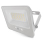 Preview: Emos LED Fluter Glaro 30W neutralweiss 4000K IP65 Weiß Aluminium 16x14cm ZS2234W