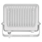 Preview: Emos LED Fluter Glaro 50W neutralweiss 4000K IP65 Weiß Aluminium 19x16,5cm ZS2244W