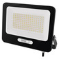 Preview: Emos LED Fluter Glaro 100W neutralweiss 4000K IP65 Schwarz Aluminium 24x20cm ZS2254B