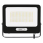 Preview: Emos LED Fluter Glaro 100W neutralweiss 4000K IP65 Schwarz Aluminium 24x20cm ZS2254B