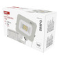 Preview: Emos LED Fluter mit Bewegungsmelder Simpo 10W neutralweiss 4000K IP44 Weiß Aluminium ZS2313W