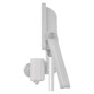 Preview: Emos LED Fluter mit Bewegungsmelder Glaro 10W neutralweiss 4000K IP54 Weiß Aluminium 10,5x13cm ZS2314W