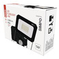 Preview: Emos LED Fluter mit Bewegungsmelder Simpo 20W neutralweiss 4000K IP44 Schwarz Aluminium 11x16cm ZS2323