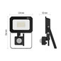 Preview: Emos LED Fluter mit Bewegungsmelder Simpo 20W neutralweiss 4000K IP44 Schwarz Aluminium 11x16cm ZS2323